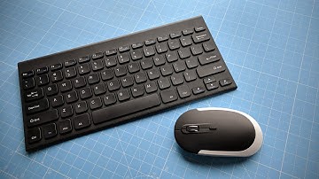 Jelly Comb Ultra Slim Wireless Keyboard & Mouse Combo | Unboxing & Review