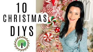 🌲10 DIY DOLLAR TREE CHRISTMAS CENTERPIECES WREATH🌲 Ep 26 \\