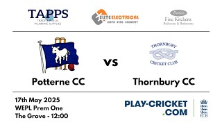 Potterne vs Thornbury - WEPL Premier One