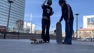 Skaters one day with klesy