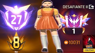 OURO AO DESAFIANTE EM 4 HORAS TOP GLOBAL BR RANQUEADO MOBILE HIGHLIGHT FREE FIRE