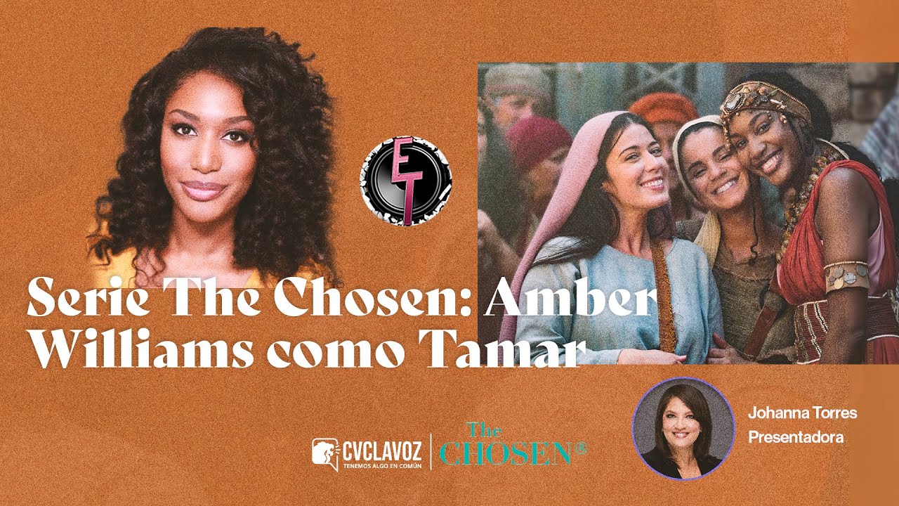 Amber R. Williams Amber Williams como Tamar en The Chosen | Energía total - YouTube