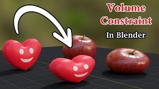 How To Use Volume Constraint (Maintain Volume) In Blender | Realistic Motion For Cartoon Characters screenshot 5