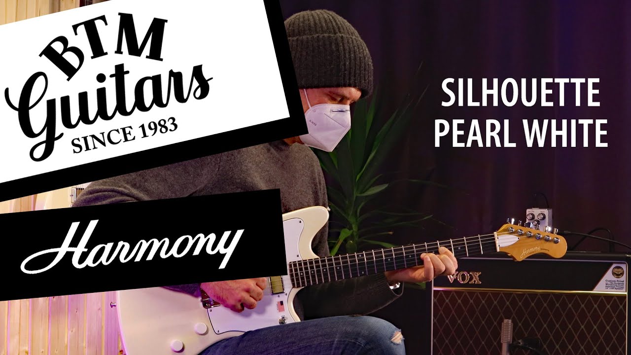 Harmony Silhouette Standard Pearl White Sound Demo | BTM-Guitars Demo Corner