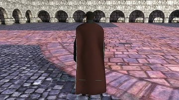 Havok Cloth: Roy Model Simulated Cape