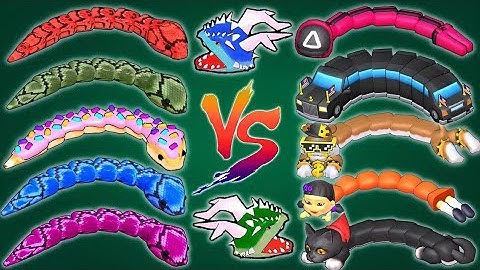 🐍Snake.io MAX LEVEL VIP snake 🐍 ! Snake clash arena |unbelievable snakeclash updates #snake #gaming