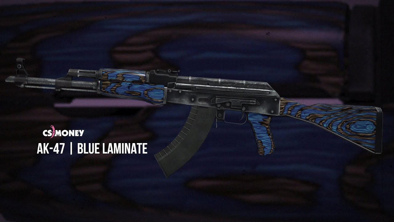 Основные особенности скина AK-47 Синий глянец: