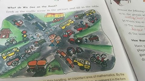 Chapter 13 Smart Charts (What do we see in the Road) | Grade 3 Mathematics | NCERT | CBSE