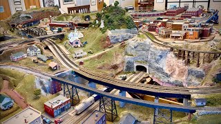 HO Scale Model Train Layout at The Hagerstown Roundhouse Museum