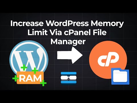 How to Increase WordPress Memory Limit via cPanel File Manager