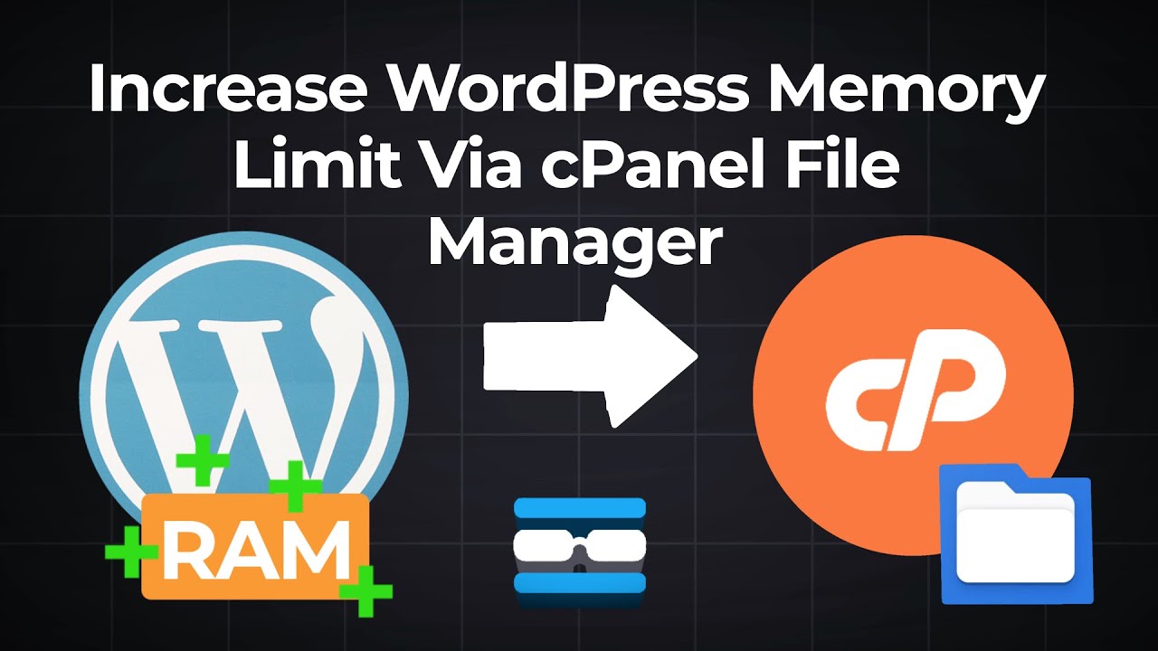 How to Increase WordPress Memory Limit via cPanel File Manager - YouTube