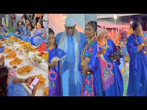 Mariage des filles de Mbackyou Faye: Regardez leur incroyable Henné Time. Du jamais vu !