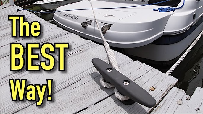 Rig Your Boat Docking Lines for Maximum Protection. 