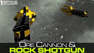 Space Engineers - v2 Ore Cannon & Impact Experiments