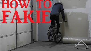 How To Fakie BMX with Lucas Lage