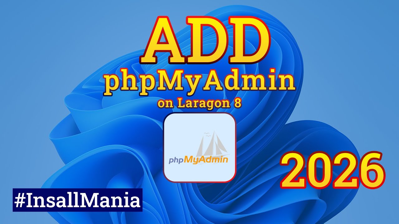 How to add phpMyAdmin on Laragon 8 | Install phpmyadmin | phpMyAdmin ...