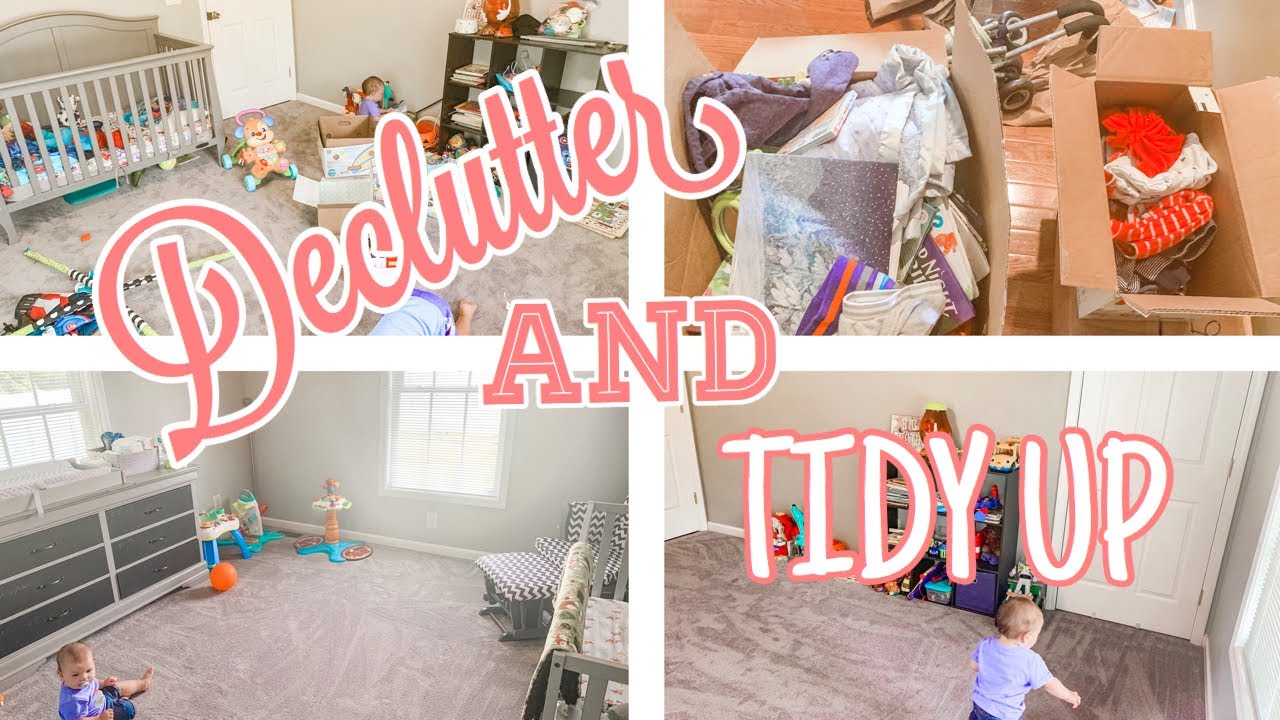 DECLUTTER AND CLEAN WITH ME (2019) | MESSY ROOM DECLUTTER | KIDS ROOM ...