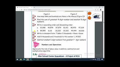 Rotary Club of Ambattur Class 5 Maths Chapter 2 Numbers Part 10