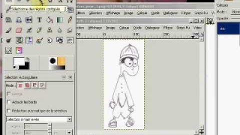 Gimp: Copier, Coller et Couper