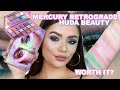 HUDA BEAUTY MERCURY RETROGRADE PALLET WORTH IT? REVIEW PLUS EASY EYELOOK!