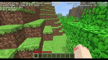 Minecraft Java Edition Infdev 20100627