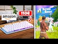 Jai test un clavier de la marque amazon sur fortnite oui a existe vraiment