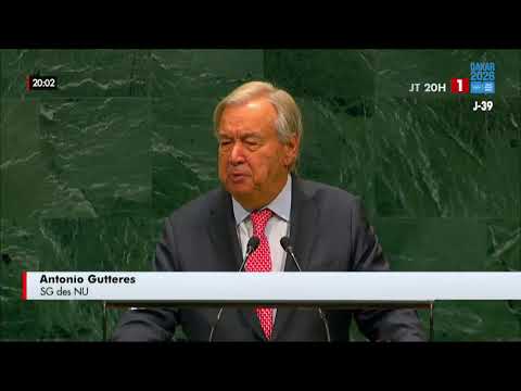 81ᵉ SESSION DE L’ONU : BASSIROU DIOMAYE FAYE PREND PART AU DÉBAT GÉNÉRAL