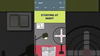 Html css and javascript project #youtubeshort #short #shorts