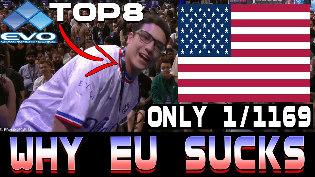 KingReyJr против AK (Клаудио) ПОЧЕМУ EU ОТСТОЙ В TEKKEN (ИЗДАНИЕ EVO FRANCE) ЭП 4