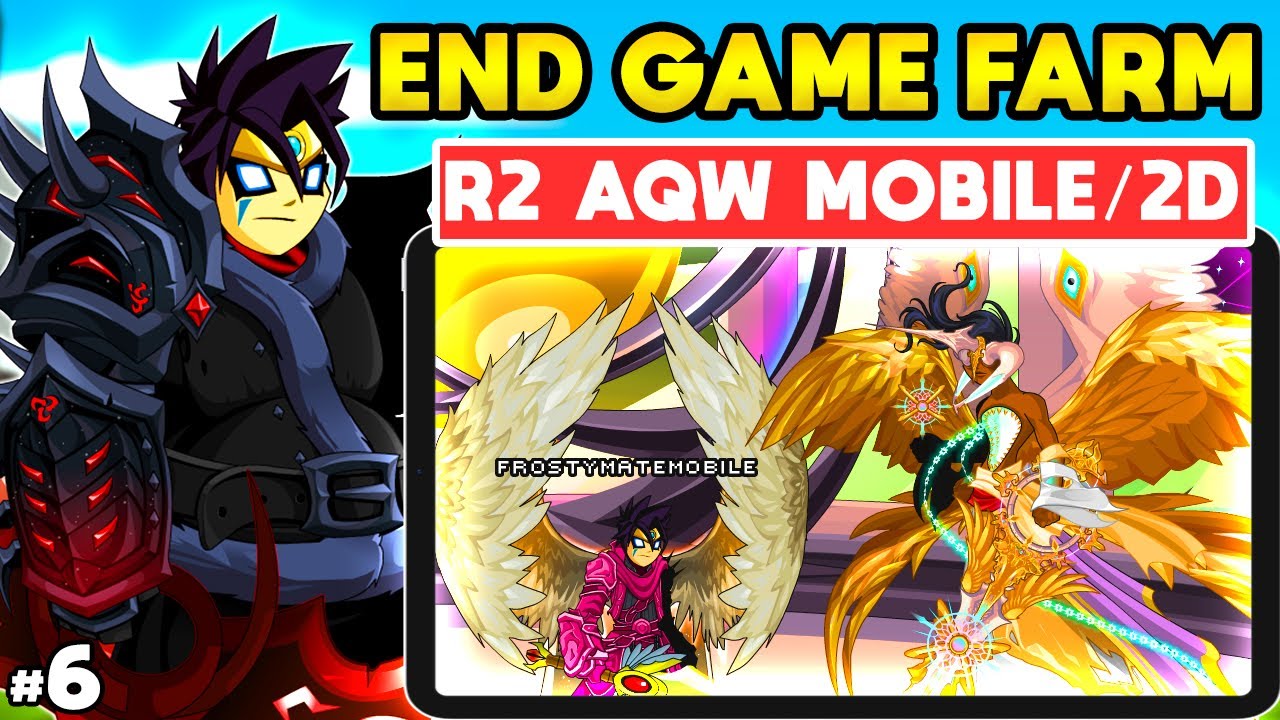 END GAME ITEMS & ULTRA BOSSES! Road to AQW Mobile F2P Series 6 YouTube