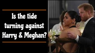 Is the tide turning against Meghan and Harry?