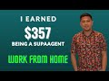 I EARNED $357 AS A SupaAgent | WORK FROM HOME PH | NONVOICE | SIGN UP GUIDE | PART 1 |DENNIS BATION