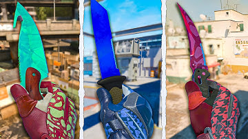 САМЫЕ ЛУЧШИЕ И КРАСИВЫЕ КОМБИНАЦИИ НОЖЕЙ И ПЕРЧАТОК В CS2!