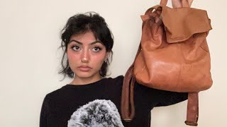 asmr / what’s in my bag