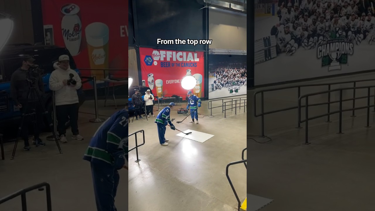 From the top of the arena 😮‍💨🏒