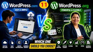 WordPress.com vs WordPress.org Explained | Which One Should You Choose? #word #press #youtube
