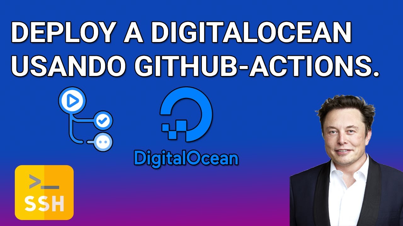 Deploy a digitalocean usando github actions - YouTube