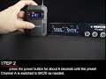 Tutorial - How to switch the channel of PTU-5200-4B?