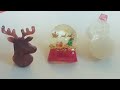 クリスマス系のシリコンでUVレジンします