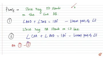 If two lines intersect; then the vertically opposite angles are equal.