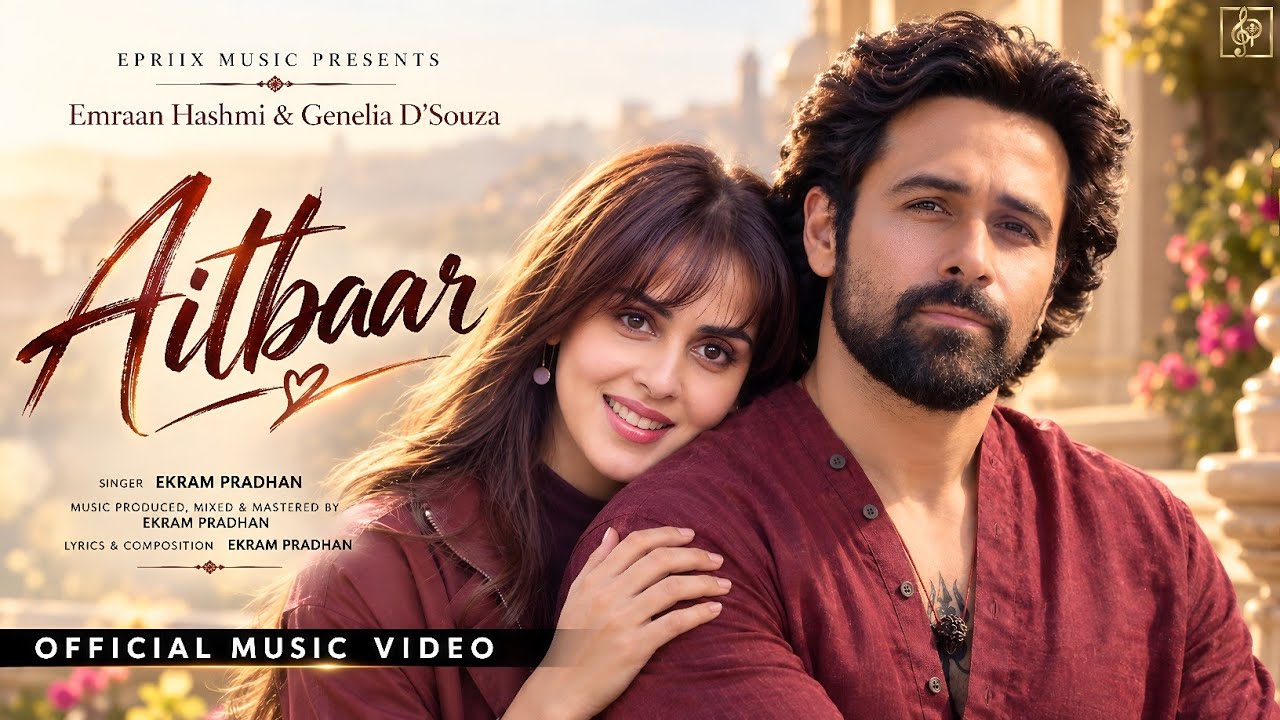 Aitbaar (Official Video) | Emraan Hashmi | Genelia | New Hindi Romantic Song 2026