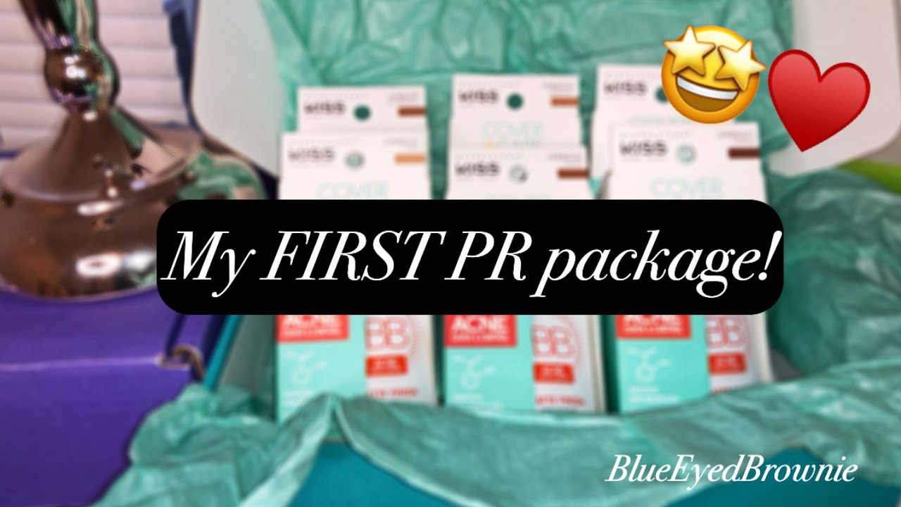 MY FIRST PR PACKAGE! Kiss New York Cover + Care BB Cream (swatches & application) YouTube