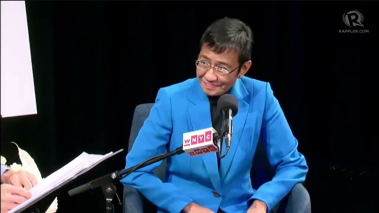 LIVESTREAM: Maria Ressa, WNYC’s Brian Lehrer discuss democracy in the age of AI