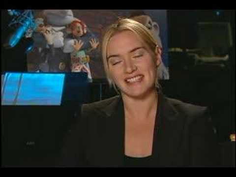 KATE WINSLET TAKES TO THE SEWERS IN FLUSHED AWAY