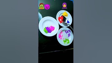 Guess the mixed color of Squid Game2（Part 94）#오징어게임 #painting  #squidgame2 #satisfying #colormixing