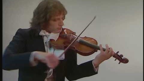 Paganini - Caprice no.16, Alexander Markov, violin [HD]