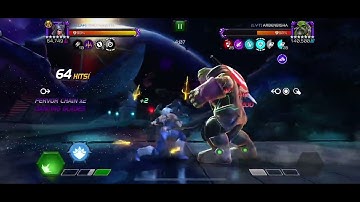 MCoC Spiral vs Maestro on node 49 (Stunning Reflection, Polka Dot Power, Brute Force)