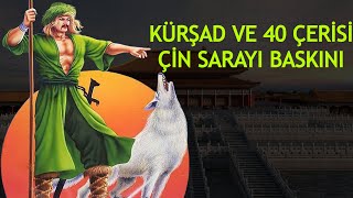 Kürşad Ve 40 Çerisi - Çin Sarayını Basan Türk Resimi