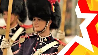 ЖЕНСКИЕ ВОЙСКА БЕЛЬГИИ ★ WOMEN&#39;S TROOPS OF BELGIUM ★ Военный парад в день независимости