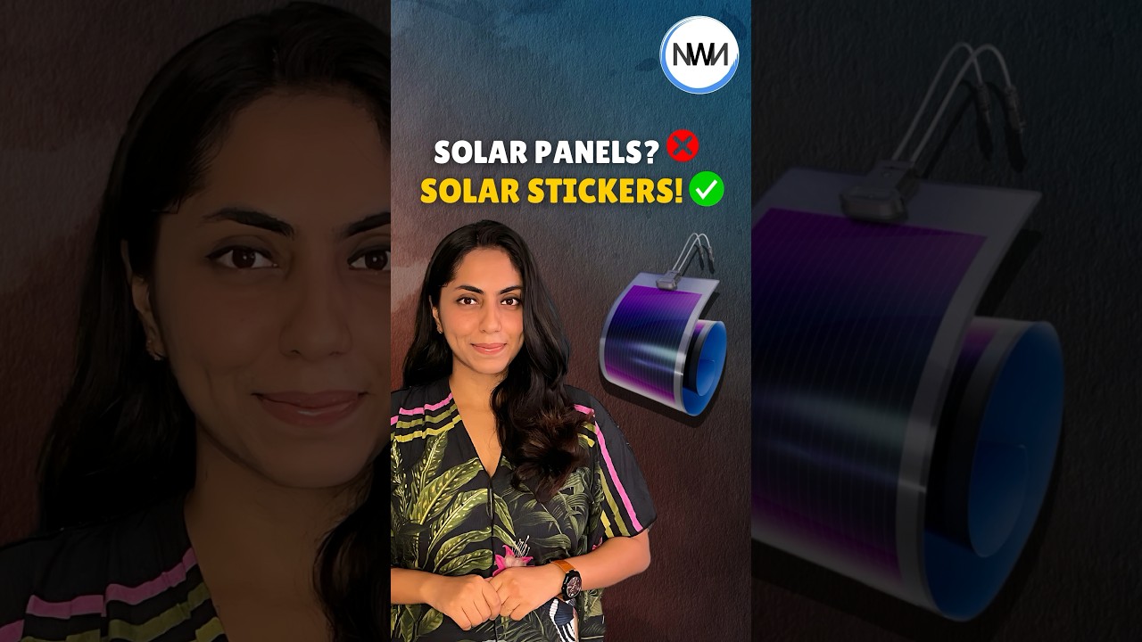 Solar Stickers Are The Future | News With Navya